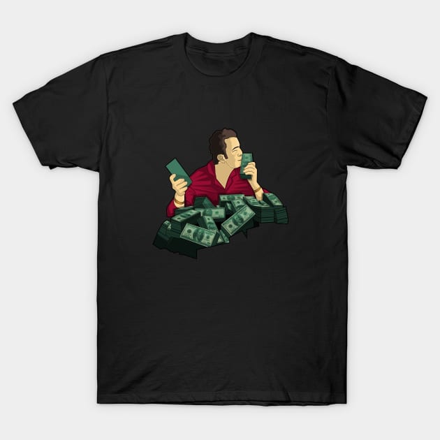 I Love Money T-Shirt by adamzworld